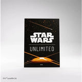 Sleeves: Star Wars: Unlimited: Art Sleeves: Card Back Orange (60) (ML) (Special Order)