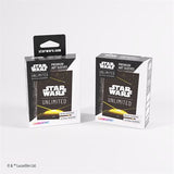 Sleeves: Star Wars: Unlimited: Art Sleeves: Card Back Yellow (60) (ML) (Special Order)