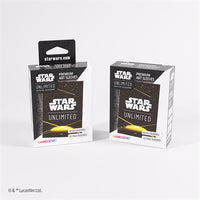 Sleeves: Star Wars: Unlimited: Art Sleeves: Card Back Yellow (60) (ML) (Special Order)