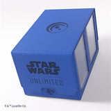 Deck Box: Star Wars: Unlimited: Double Deck Pod: Blue (ML) (Special Order)