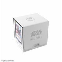 Deck Box: Star Wars: Unlimited: Twin Suns Deck Pod: White / Black (ML) (Special Order)