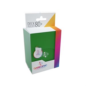 Deck Box: Deck Holder: Green (80 ct) (ML)