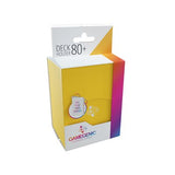 Deck Box: Deck Holder: Yellow (80 ct) (ML) (Special Order)