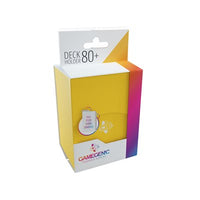 Deck Box: Deck Holder: Yellow (80 ct) (ML) (Special Order)
