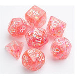 Dice: 7 pc: Candy-like Series: Peach (ML) (Special Order)