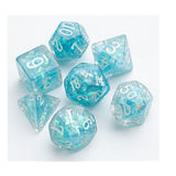 Dice: 7 pc: Candy-like Series: Blueberry (ML) (Special Order)