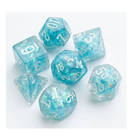 Dice: 7 pc: Candy-like Series: Blueberry (ML) (Special Order)