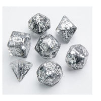 Dice: 7 pc: Candy-like Series: Blackberry (ML) (Special Order)
