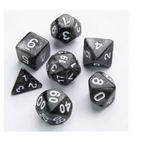 Dice: 7 pc: Galaxy Series: Moon (ML) (Special Order)