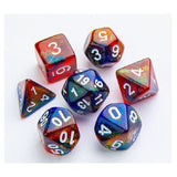 Dice: 7 pc: Galaxy Series: Mars (ML) (Special Order)