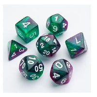 Dice: 7 pc: Galaxy Series: Aurora (ML) (Special Order)