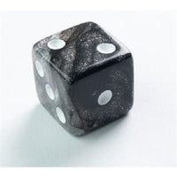 Dice: 12x D6: 16 mm: Galaxy Series: Moon (ML) (Special Order)