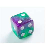 Dice: 12x D6: 16 mm: Galaxy Series: Aurora (ML) (Special Order)