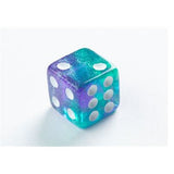 Dice: 36x D6: 12 mm: Galaxy Series: Neptune (ML) (Special Order)