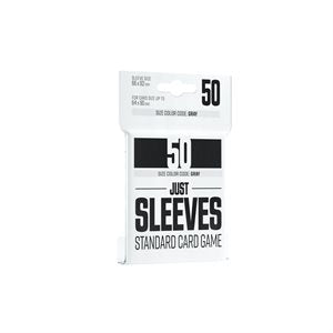 Sleeves: Just Sleeves: Standard Card Game: Black (50) (ML)