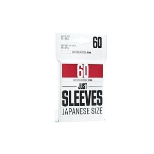 Sleeves: Just Sleeves: Japanese Size: Red (60) (ML)