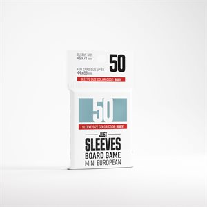 Sleeves: Just Sleeves: Mini European (50) (ML)