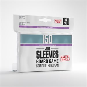 Sleeves: Just Sleeves: Standard European Value Pack (150) (ML)