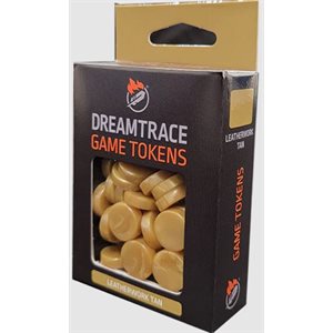 Tokens: DreamTrace Gaming Tokens: Leatherwork Tan (EN)