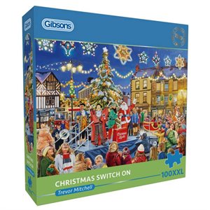 Puzzle - 100 XXL pcs- Christmas Switch On (EN)