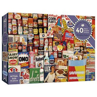 Puzzle - 40 pcs - Shopping Basket (EN)