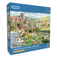 Puzzle - 500 pcs - Puddle Ducks & Paddling (EN)