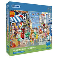 Puzzle - 500 XL pcs - Heading for the Beach (EN)