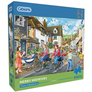 Puzzle - 500 XL pcs - Merry Midwives (EN)