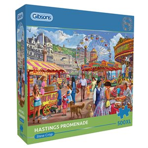 Puzzle - 500 XL pcs - Hastings Promenade (EN)