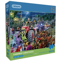 Puzzle - 500 XL pcs - Farmer Christmas (EN) (Special Order)