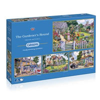 Puzzle - 500 pcs - The Gardener's Round (4 Puzzles) (EN)