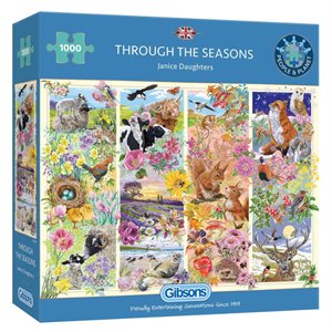 Puzzle - 1000 pcs - Through the Seasons (EN)