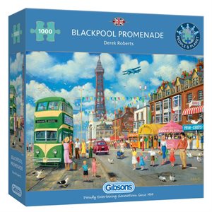 Puzzle - 1000 pcs - Blackpool Promenade (EN)