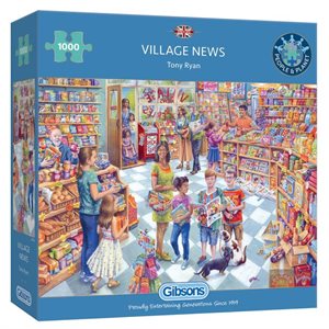 Puzzle - 1000 pcs - Village News (EN)
