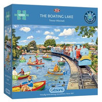 Puzzle - 1000 pcs - The Boating Lake (EN)