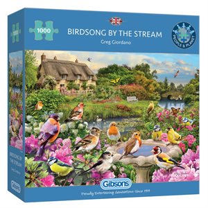 Puzzle - 1000 pcs - Birdsong by the Stream (EN)
