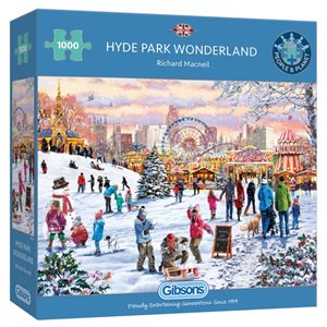 Puzzle - 1000 pcs - Hyde Park Wonderland (EN)