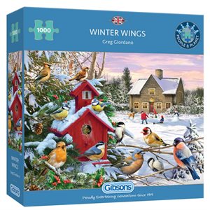 Puzzle - 1000 pcs - Winter Wings (EN)