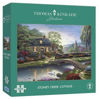 Puzzle - 1000 pcs - Thomas Kinkade Studios Collection: Stoney Creek Cottage (EN)