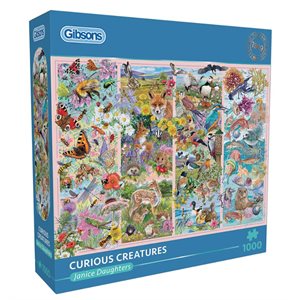 Puzzle - 1000 pcs - Curious Creatures (EN)