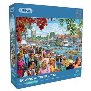 Puzzle - 1000 pcs - Rowing at the Regatta (EN)