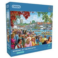 Puzzle - 1000 pcs - Rowing at the Regatta (EN)