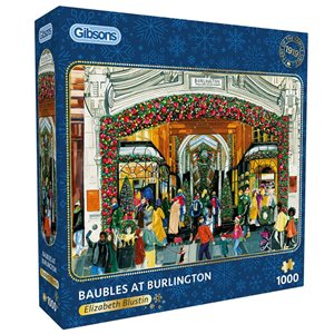 Puzzle - 1000 pcs - Baubles at Burlington (EN)