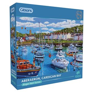 Puzzle - 1000 pcs - Aberaeron, Cardigan Bay (EN)