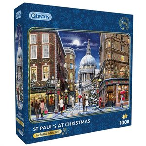 Puzzle - 1000 pcs - St Paul's at Christmas (EN)
