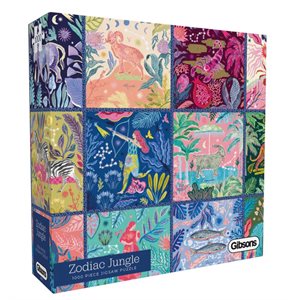 Puzzle - 1000 pcs - White Logo Collection: Zodiac Jungle (EN)