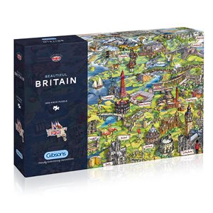 Puzzle - 1000 pcs - Beautiful Britain (EN)