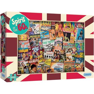 Puzzle - 1000 pcs - Spirit of the 60s (EN)