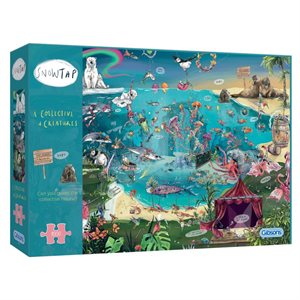 Puzzle - 1000 pcs - A Collective of Creatures (EN)