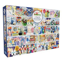 Puzzle - 1000 pcs - A Year in Great Britain (EN)